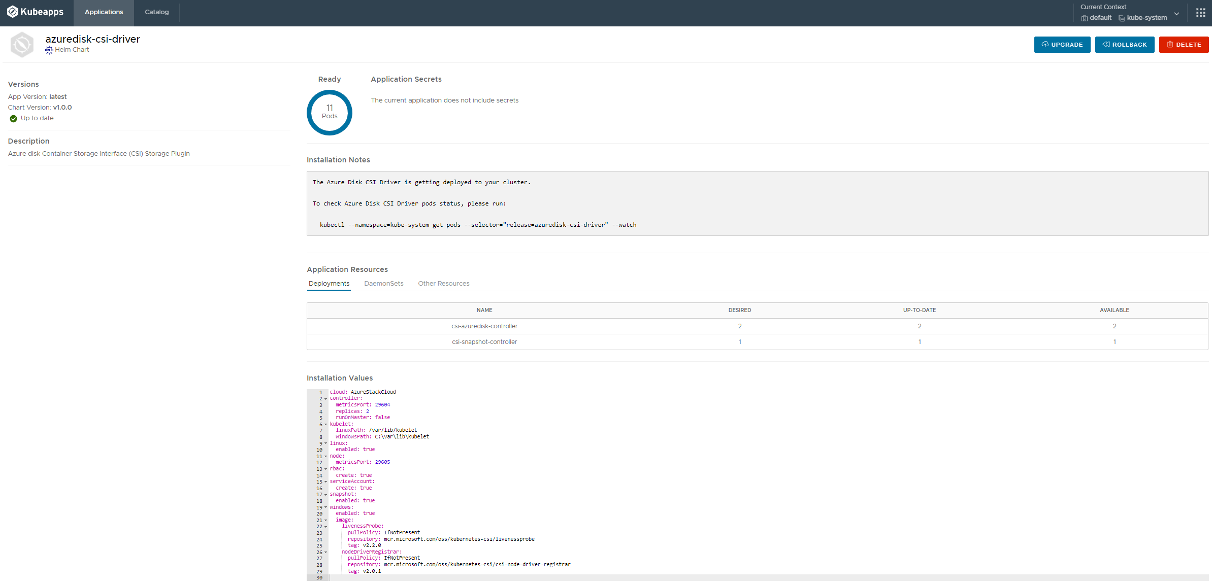 Getting Started with Kubernetes AzureDisk CSI Drivers on AzureStack Hub (AKS) Part 1